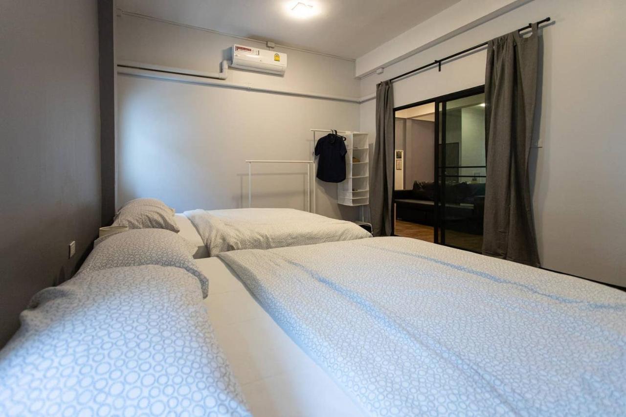 U3 Large 2 Bedroom Full Kitchen Near Bts Udomsuk Bangkok Eksteriør billede