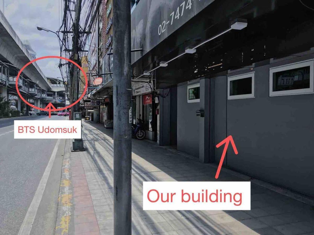 U3 Large 2 Bedroom Full Kitchen Near Bts Udomsuk Bangkok Eksteriør billede
