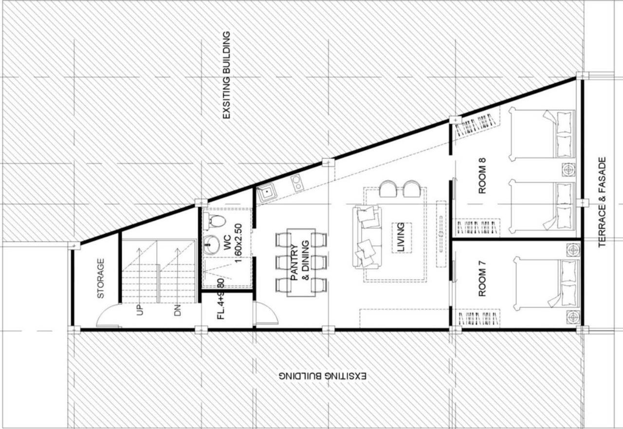 U3 Large 2 Bedroom Full Kitchen Near Bts Udomsuk Bangkok Eksteriør billede